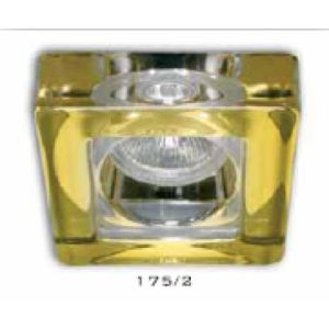 TRANSPARENTE BRILLANTE	 AMARILLO ELECTRICO луна за вграждане	